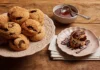 Choux pastry with chocolate and orange zest