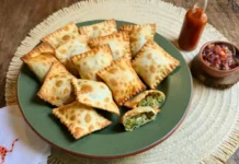 Broccoli and cheese pie made in Rita Lobo’s Air Fryer