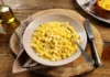 Mac and cheese cooked solely in a pan