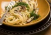 Pasta with mushrooms