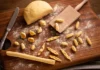 Fresh pasta made with semolina flour