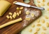 Homemade orecchiette pasta
