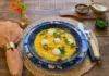 Risoni served with pumpkin